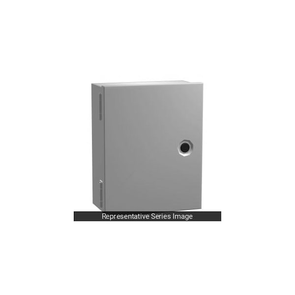 Hammond 1/4 Turn Latch Electrical Enclosures, 12 in H, 8 in D, 12 in W - N1J12128