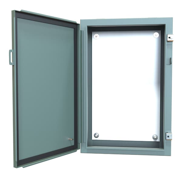 Hammond Clamps Electrical Enclosures, 24 in H, 6 in D, 16 in W - 1418H6
