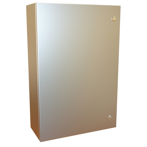 Hammond 1/4 Turn Latch with Handle Electrical Enclosures, 30 in H, 8 in D, 20 in W - EN4SD30208SS