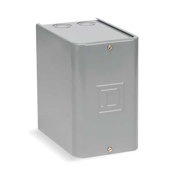 Square D Captive Screws Electrical Enclosures, 7.79 in H, 7.53 in D, 5 in W, 1, Steel - 9991UE7