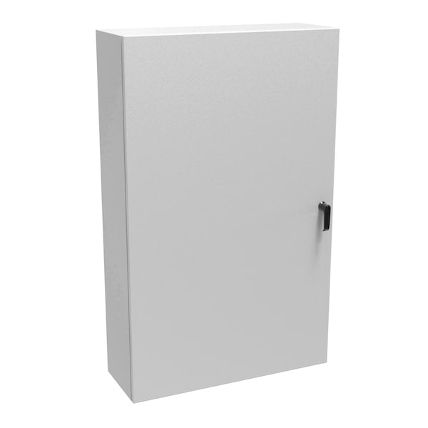 Hammond 3 Point Latch with Handle Electrical Enclosures, 48 in H, 10 in D, 30 in W - EN4SD483010LG