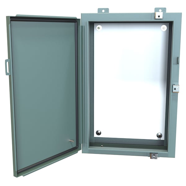 Hammond Clamps Electrical Enclosures, 24 in H, 6 in D, 16 in W - 1418N4H6