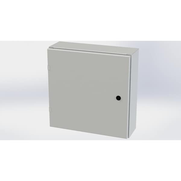 Saginaw Control & Engineering 1/4 Turn Latch Electrical Enclosures, 20 in H, 6 in D, 20 in W - SCE-20EL2006LPLG