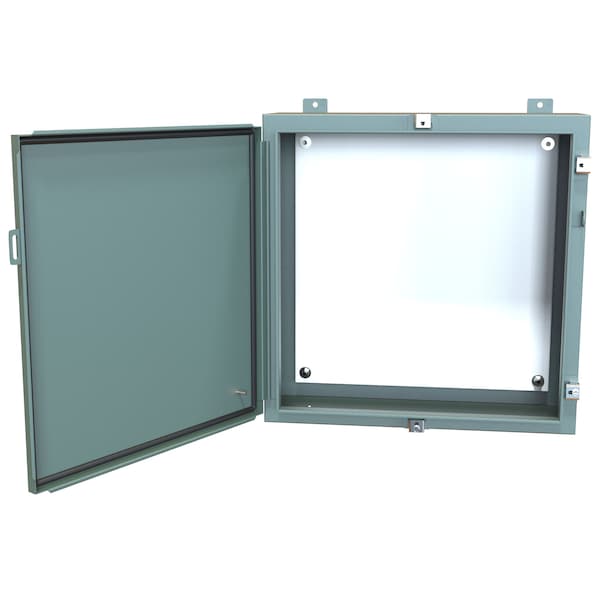 Hammond Clamps Electrical Enclosures, 24 in H, 8 in D, 24 in W - 1418N4J8