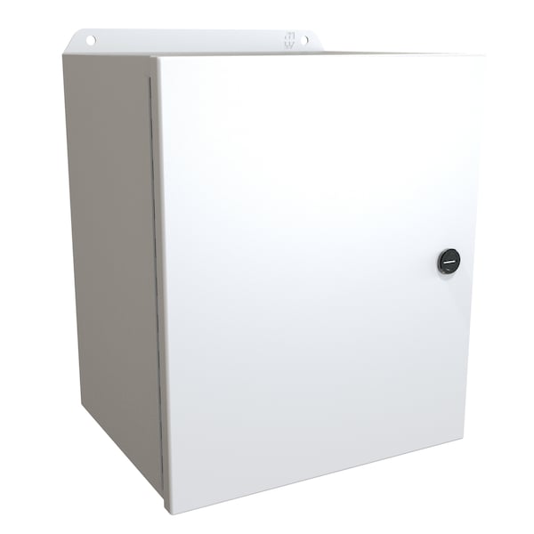 Hammond 1/4 Turn Latch Electrical Enclosures, 12 in H, 8 in D, 10 in W - EJ12108LG