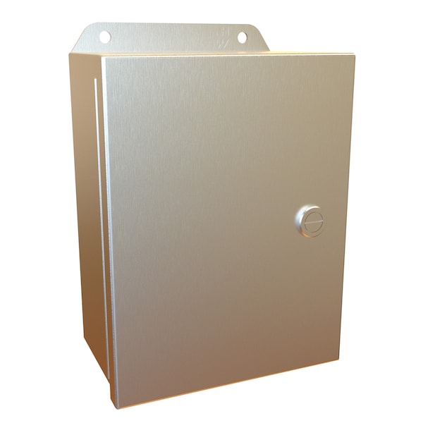 Hammond 1/4 Turn Latch Electrical Enclosures, 8 in H, 3-1/2 in D, 6 in W - EJ863S16