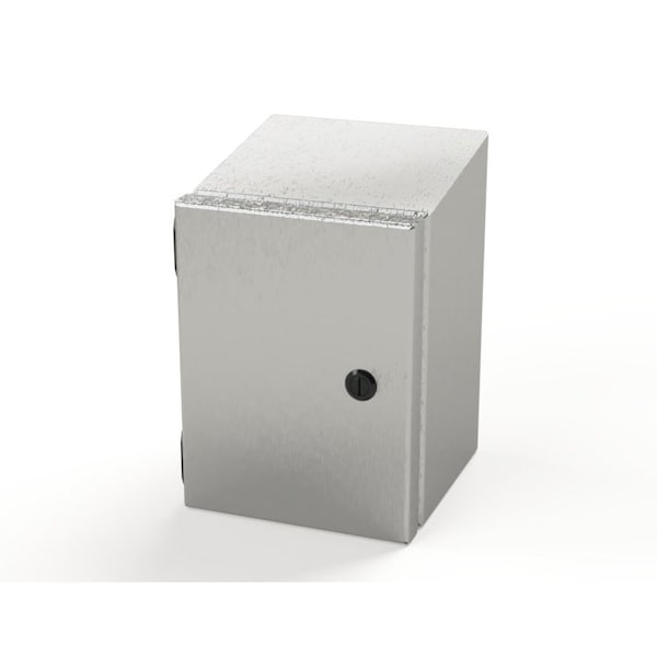Saginaw Control & Engineering 1/4 Turn Latch Electrical Enclosures, 8 in H, 6 in D, 6 in W - SCE-8066ELJSSST