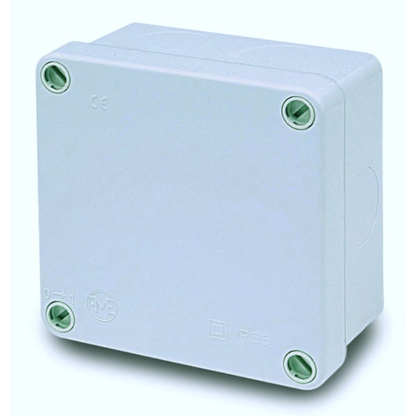 Famatel 1/4 Turn Screw Electrical Enclosures, 3.9 in H, 2.16 in D, 3.9 in W - 3071
