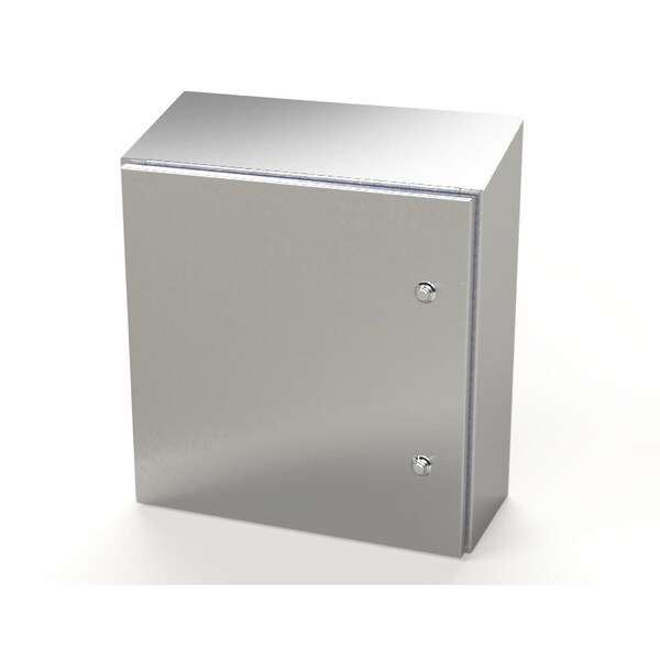 Saginaw Control & Engineering 1/4 Turn Latch Electrical Enclosures, 20 in H, 8 in D, 20 in W - SCE-20K2008SSST