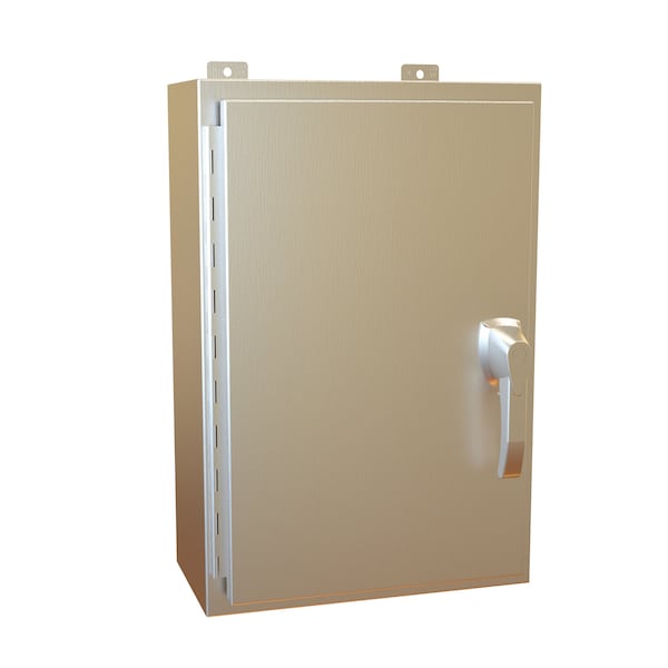 Hammond Electrical Enclosures, 24 in H, 8 in D, 16 in W - HW24168SSHK