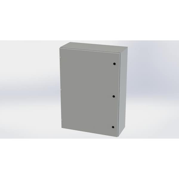 Saginaw Control & Engineering 1/4 Turn Latch Electrical Enclosures, 42 in H, 12 in D, 30 in W - SCE-42EL3012LP