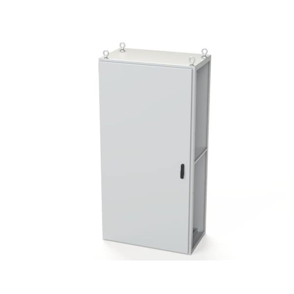 Saginaw Control & Engineering 3 Point Latch with Padlock Swing Handle Electrical Enclosures, 78.74 in H, 22 in D, 39.37 in W - SCE-S201006LG