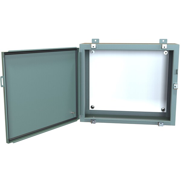 Hammond Clamps Electrical Enclosures, 20 in H, 8 in D, 24 in W - 1418N4ER8