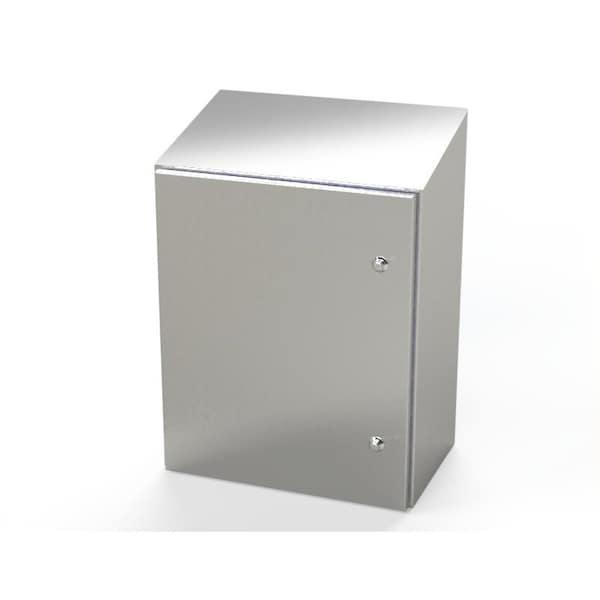 Saginaw Control & Engineering 1/4 Turn Latch Electrical Enclosures, 24 in H, 12 in D, 20 in W - SCE-24K2012SSST