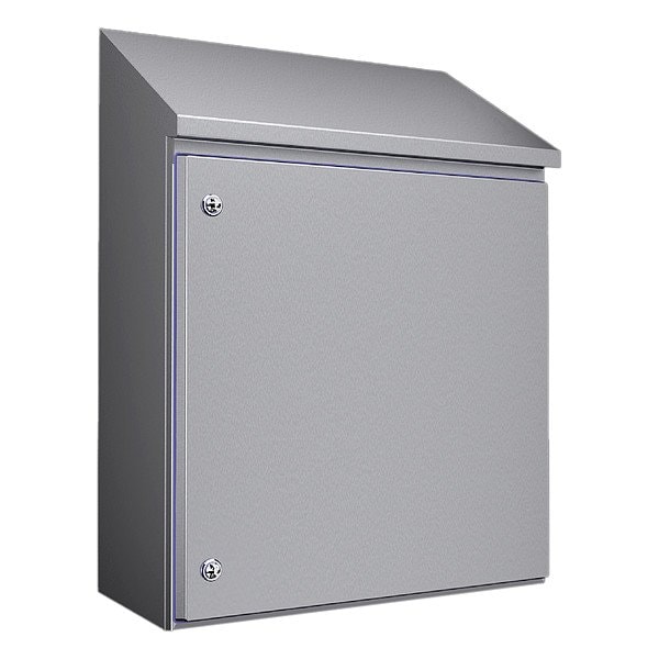 Rittal 1/4-Turn Latch Electrical Enclosure, 821 mm H, 300 mm D, 610 mm W, 1, 12, 13, 3, 3X, 4, 4X - 1311600