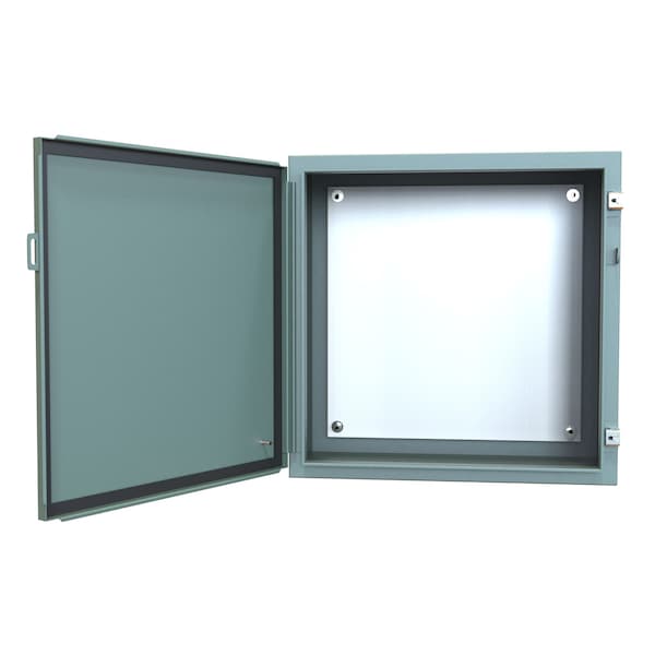 Hammond Clamps Electrical Enclosures, 24 in H, 12 in D, 24 in W - 1418J12