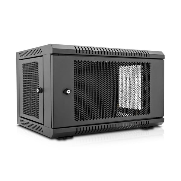 V7 Racks Electrical Enclosures, 16.7 in H, 17.7 in D, 23.6 in W - RMWC6U-1N