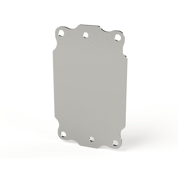 Saginaw Control & Engineering 5 in H, 0.08 in D, 3 in W, 316 Stainless Steel - SCE-6P4SS