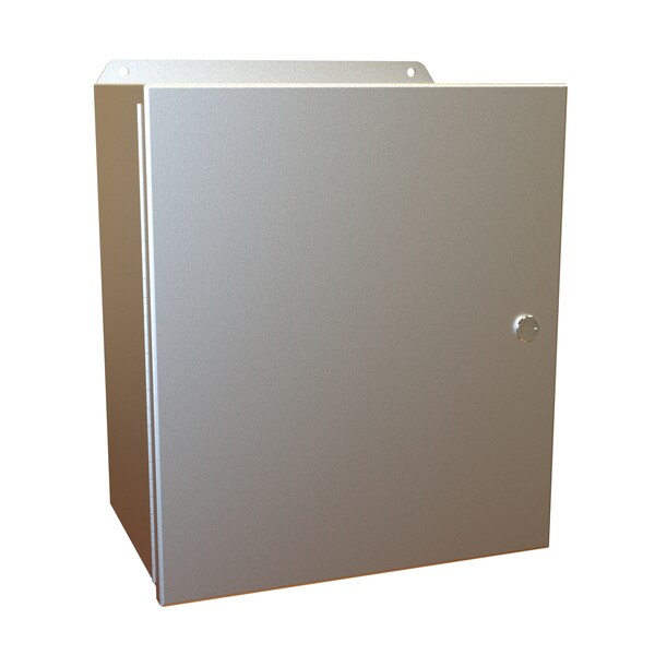 Hammond 1/4 Turn Latch Electrical Enclosures, 14 in H, 8 in D, 12 in W - EJ14128AL