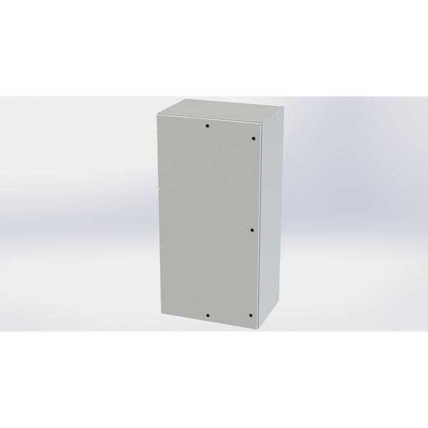 Saginaw Control & Engineering 1/4 Turn Latch Electrical Enclosures, 72 in H, 24 in D, 36 in W - SCE-72EL3624LPLG