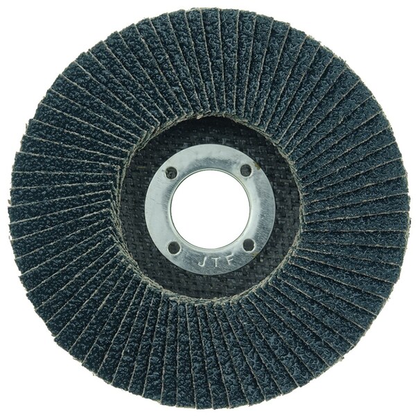 Weiler 4-1/2" Tiger Paw Super High Density Flap Disc, Plano (TY27), 36Z, 7/8" - 51160