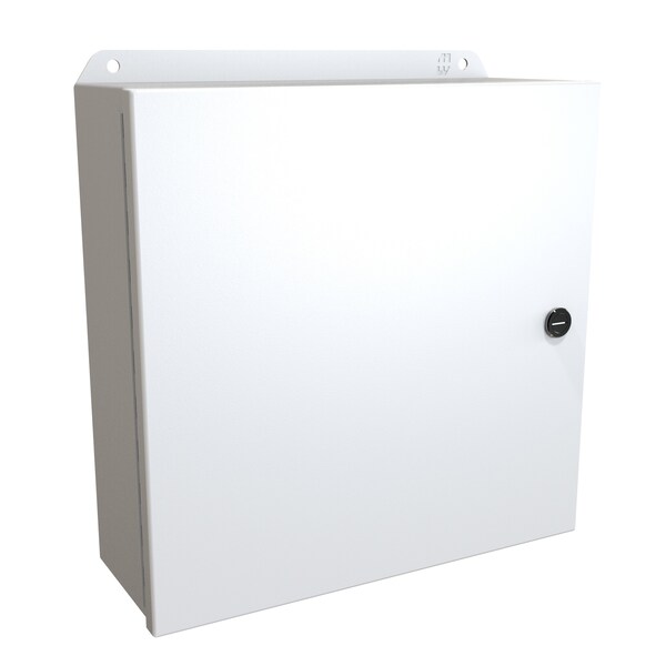 Hammond 1/4 Turn Latch Electrical Enclosures, 12 in H, 4 in D, 12 in W - EJ12124LG
