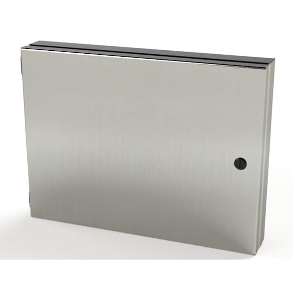 Saginaw Control & Engineering Electrical Enclosures, 12 in H, 1-1/2 in D, 16 in W - SCE-HA1216SS
