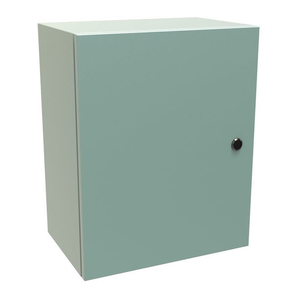 Hammond Slotted 1/4 Turn Latch Electrical Enclosures, 20 in H, 10 in D, 16 in W - EN4SD201610GY