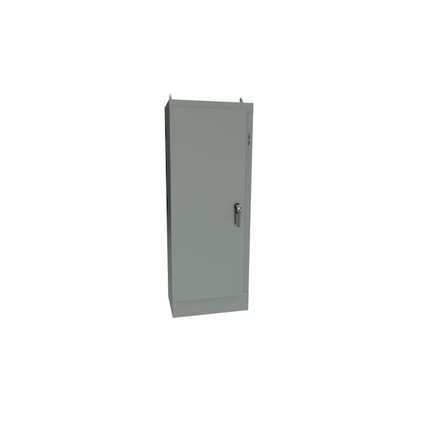 Wiegmann 3 Point Latch with Padlock Handle Electrical Enclosures, 72 in H, 18 in D, 33 in W - WRD72XM3318FS4