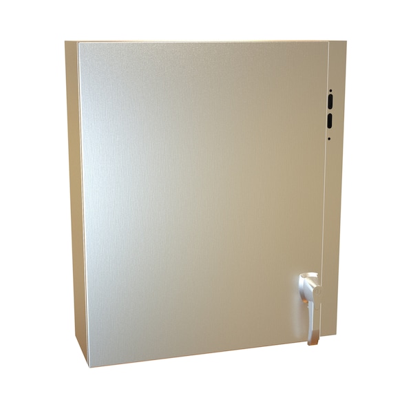 Hammond 2 or 3 Point Latch with Padlock Handle Electrical Enclosures, 30 in H, 8 in D, 26 in W - EN4DSC30268SS