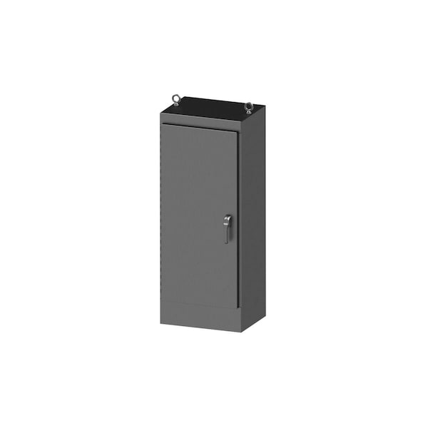 Wiegmann 3 Point Latch with Padlock Handle Electrical Enclosures, 72 in H, 36 in D, 36 in W - WA723636FSSS