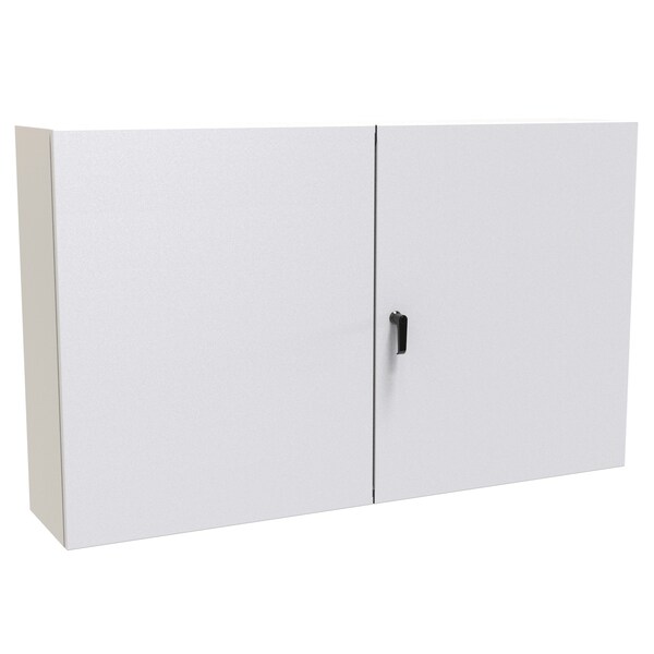 Hammond 3 Point Latch with Keyed Handle Electrical Enclosures, 36 in H, 12 in D, 60 in W - EN4TD366012LG