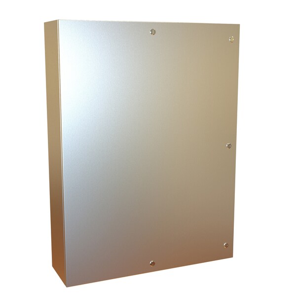Hammond Slotted 1/4 Turn Latch Electrical Enclosures, 48 in H, 10 in D, 36 in W - EN4SD483610SSR