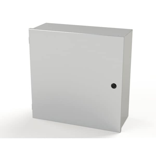 Saginaw Control & Engineering 1/4 Turn Latch Electrical Enclosures, 20 in H, 8 in D, 20 in W - SCE-20N2008LP