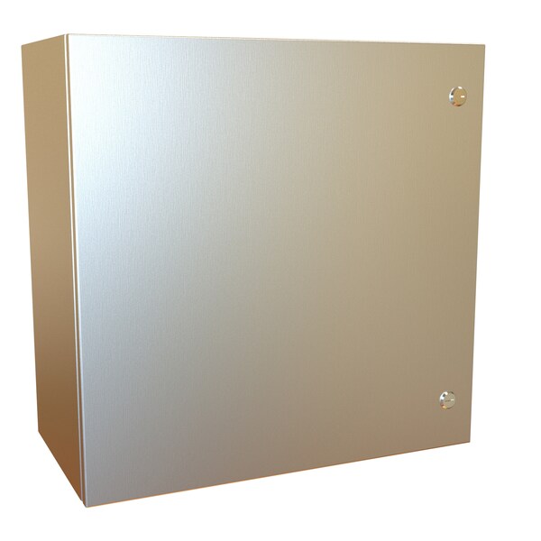 Hammond 1/4 Turn Latch with Handle Electrical Enclosures, 24 in H, 12 in D, 24 in W - EN4SD242412S16
