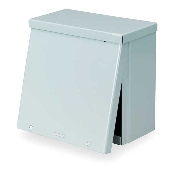 Wiegmann Padlockable Hasp Electrical Enclosures, 15 in H, 6 in D, 12 in W, 3R, Steel - RSC121506