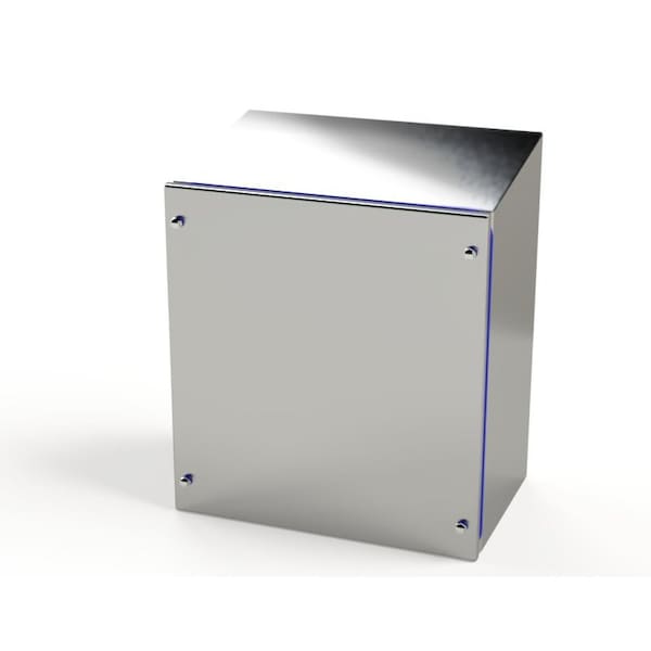 Saginaw Control & Engineering Fasteners Electrical Enclosures, 14-1/2 in H, 8 in D, 13.50 in W - SCE-15KJ1408SSST