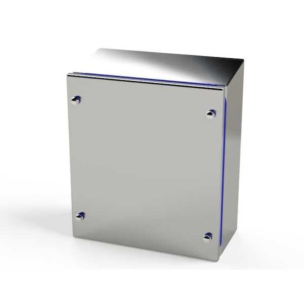 Saginaw Control & Engineering Fasteners Electrical Enclosures, 10-1/2 in H, 4 in D, 9-1/2 in W - SCE-11KJ1004SSST