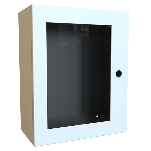Hammond 1/4 Turn Latch Electrical Enclosures, 20 in H, 8 in D, 16 in W - EN4SD20168WLG