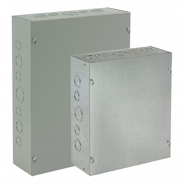 Nvent Hoffman Captive Screws Electrical Enclosures, 4 in H, 4 in D, 4 in W, 1, Steel - ASE4X4X4NK