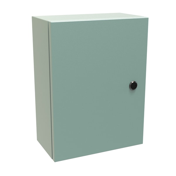Hammond Slotted 1/4 Turn Latch Electrical Enclosures, 16 in H, 6 in D, 12 in W - EN4SD16126GY