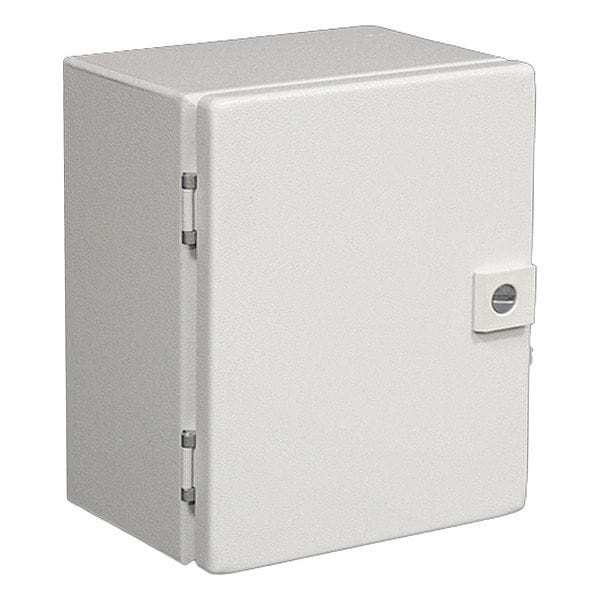 Rittal 1/4-Turn Latch Electrical Enclosure, 250 mm H, 100 mm D, 200 mm W, 4, Steel - 8018097