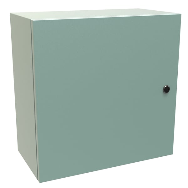 Hammond Slotted 1/4 Turn Latch Electrical Enclosures, 20 in H, 10 in D, 20 in W - EN4SD202010GY