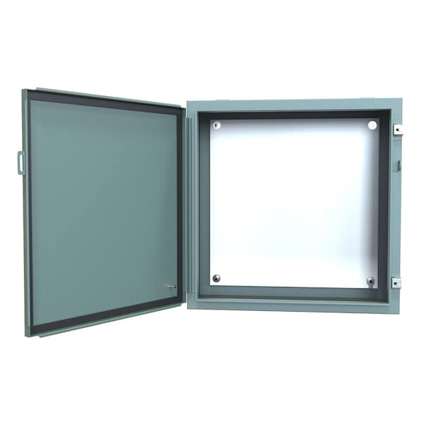 Hammond Clamps Electrical Enclosures, 24 in H, 10 in D, 24 in W - 1418J10