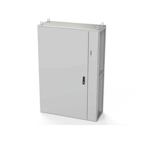 Saginaw Control & Engineering 3 Point Latch with Coinproof/Padlocking Swing Handle Electrical Enclosures, 70.87 in H, 18 in D - SCE-SD181205LG