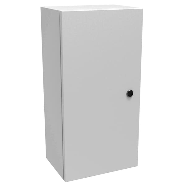 Hammond Slotted 1/4 Turn Latch Electrical Enclosures, 24 in H, 8 in D, 12 in W - EN4SD24128LG