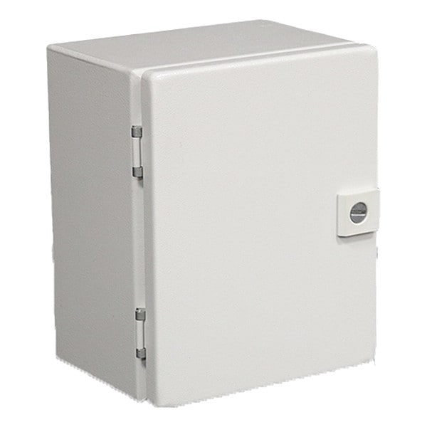Rittal 1/4 Turn Latch Electrical Enclosures, 9.80 in H, 5.90 in D, 8 in W, 4, Steel - JB100806HC