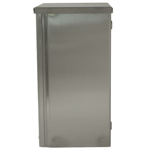 Wiegmann Padlockable Hasp Electrical Enclosures, 10 in H, 4 in D, 10 in W - RSC101004NKSS