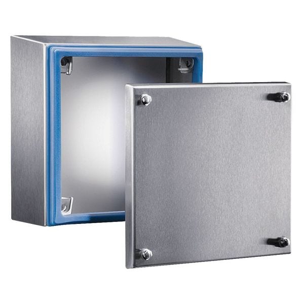 Rittal Captive Screws Electrical Enclosures, 6 in H, 5 in D, 6 in W, 1, 12, 13, 3, 3X, 4, 4X - 1671600