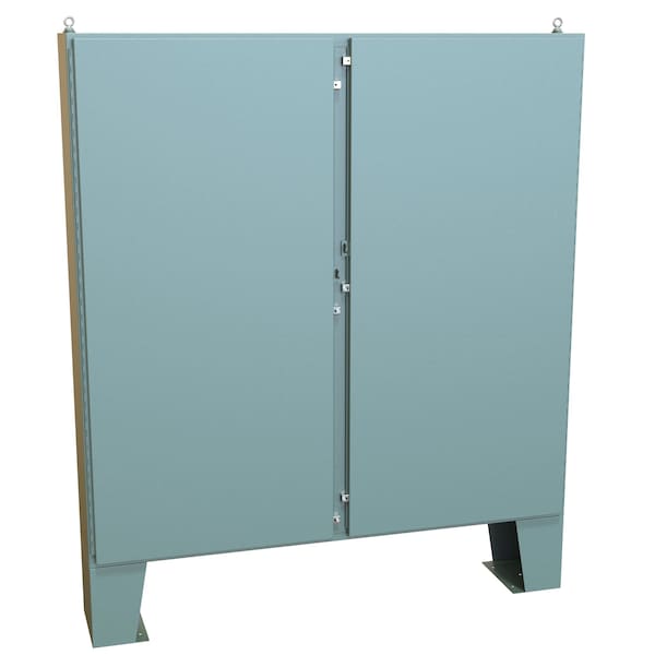 Hammond Clamps Electrical Enclosures, 72.13 in H, 12.69 in D, 72.06 in W - 1422N4F12F